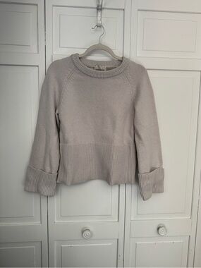 Industry Women's Crewneck Sweater in Light Taupe